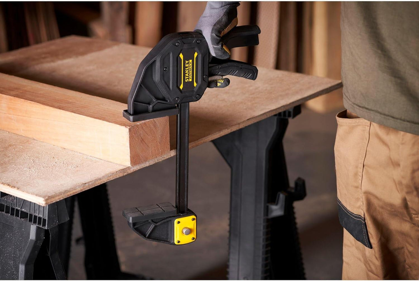 STANLEY FMHT0-83238 FatMax XL Trigger Clamp 150mm Quick Grip Heavy Duty
