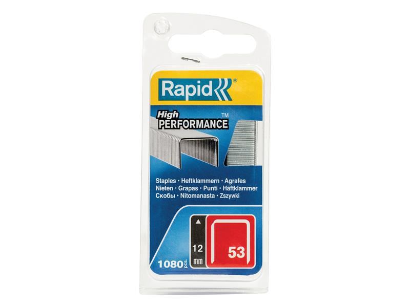 RPD 53/12B 12mm Galvanised Staples (Pack 1080)