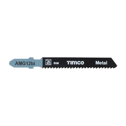 TIMCO Bi-Met Jigsaw Blade for Metal T118BF Pack 5