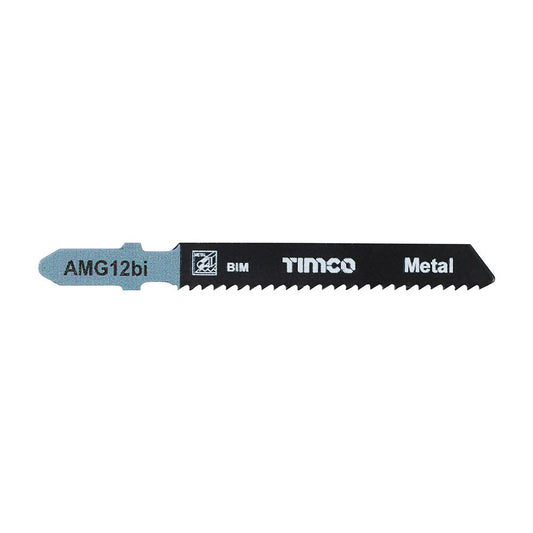 TIMCO Bi-Met Jigsaw Blade for Metal T118BF Pack 5