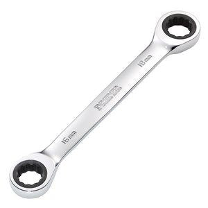 Draper 16X18 RATCHET RING SPANNER 27739 27739 HI-TORQÂ® Metric Double Ratchet Ring Spanner