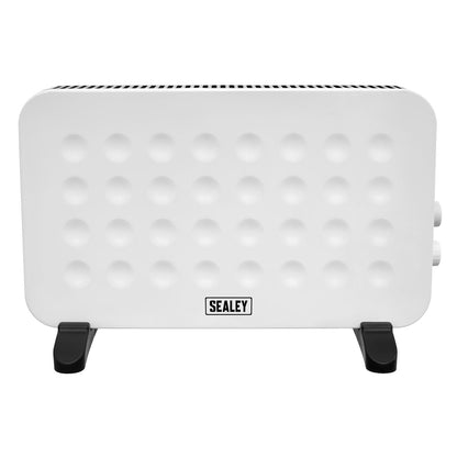 Sealey CD2013 Convector Heater 2000W/230V | 750/1250/2000W, Thermostat, Overheat Protection | Modern design convector heater with three heat settings
