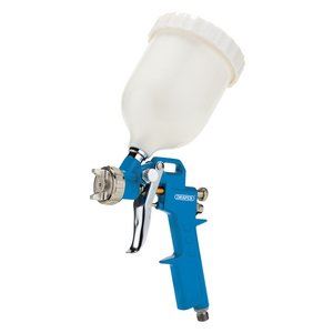 Draper GRAV AIRSPRAYGUN 500ML 1.4/1.8 28358 28358 Gravity Air Paint Spray Guns, 500ml