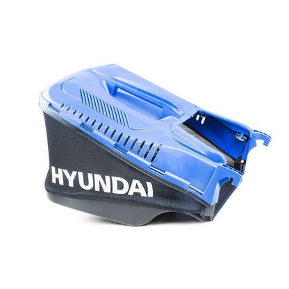 Hyundai HYM430SPER Petrol Lawn Mower 139cc 17"/43cm Electric Start Self Propelled Rear Roller Garden Mower Garden Grass Cutting