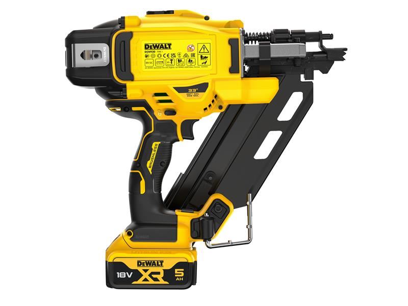 DeWalt Power Tools DCN930P2 XR Framing Nailer 18V 2 x 5.0Ah Li-ion