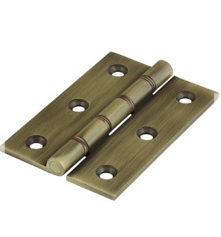 TIMCO Double PhosphorWasher Hinge AB 76 x 50 Red Pack 2