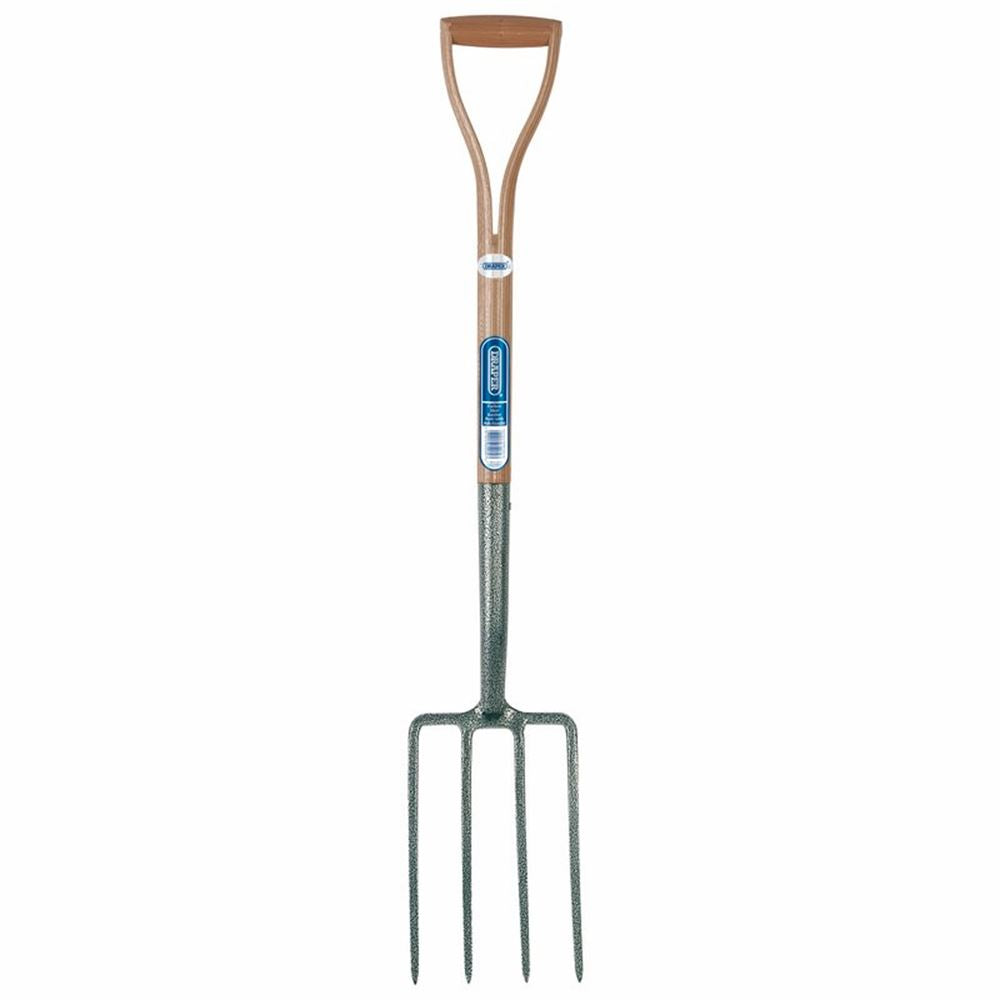 Draper CARBON STEEL DIGGING FORK(ASH) 14301 Carbon Steel Garden Fork with Ash Handle