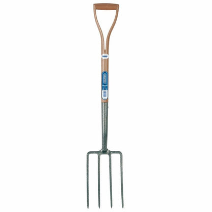 Draper CARBON STEEL DIGGING FORK(ASH) 14301 Carbon Steel Garden Fork with Ash Handle
