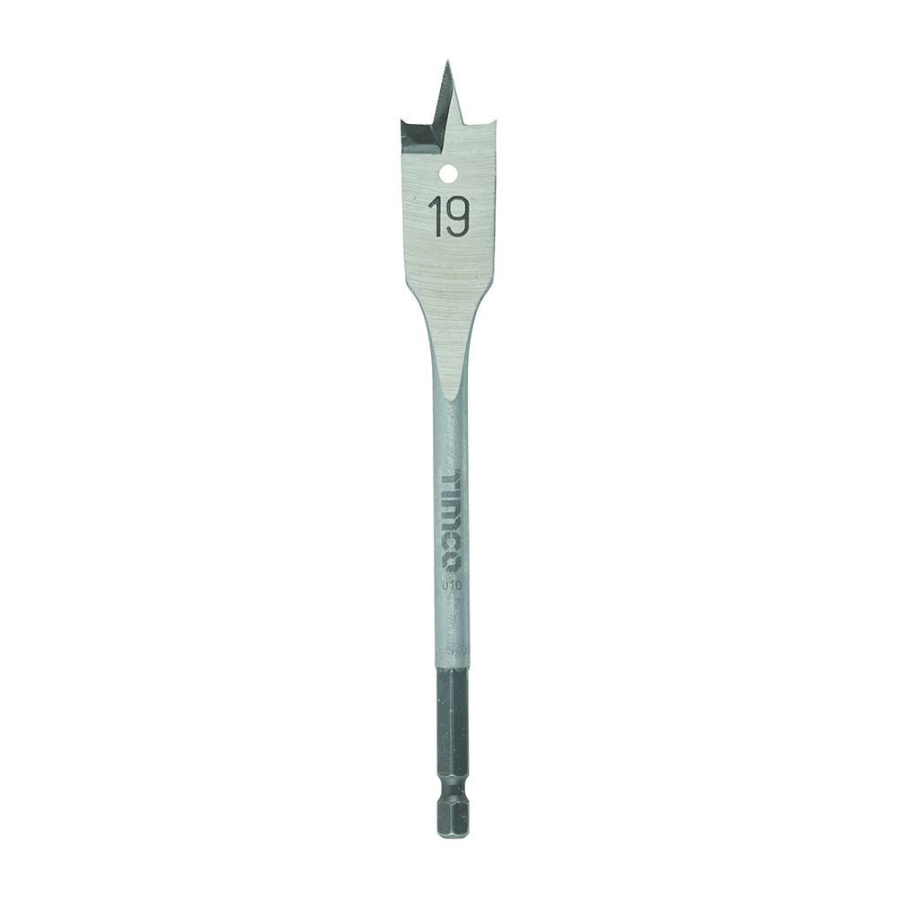 TIMCO Flat Wood Bit 19.0 x 152 Pack 1