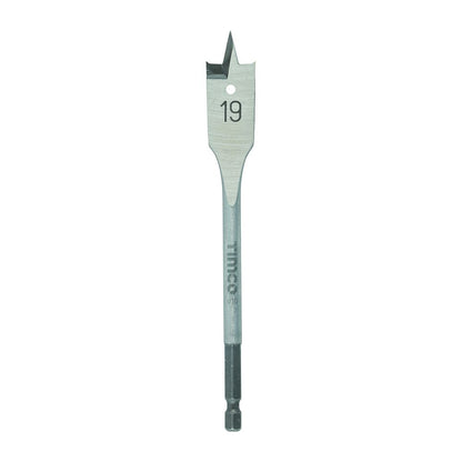TIMCO Flat Wood Bit 19.0 x 152 Pack 1
