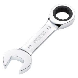 Draper 19MM STUBBY RATCHETING SPANNER 27930 27930 HI-TORQÂ® Metric Stubby Ratchet Combination Spanner