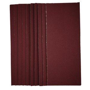 Draper SANDING SHEET 115X280MM 120G 57112 57112 1/2 Sanding Sheets, 115 x 280mm (Pack of 10)
