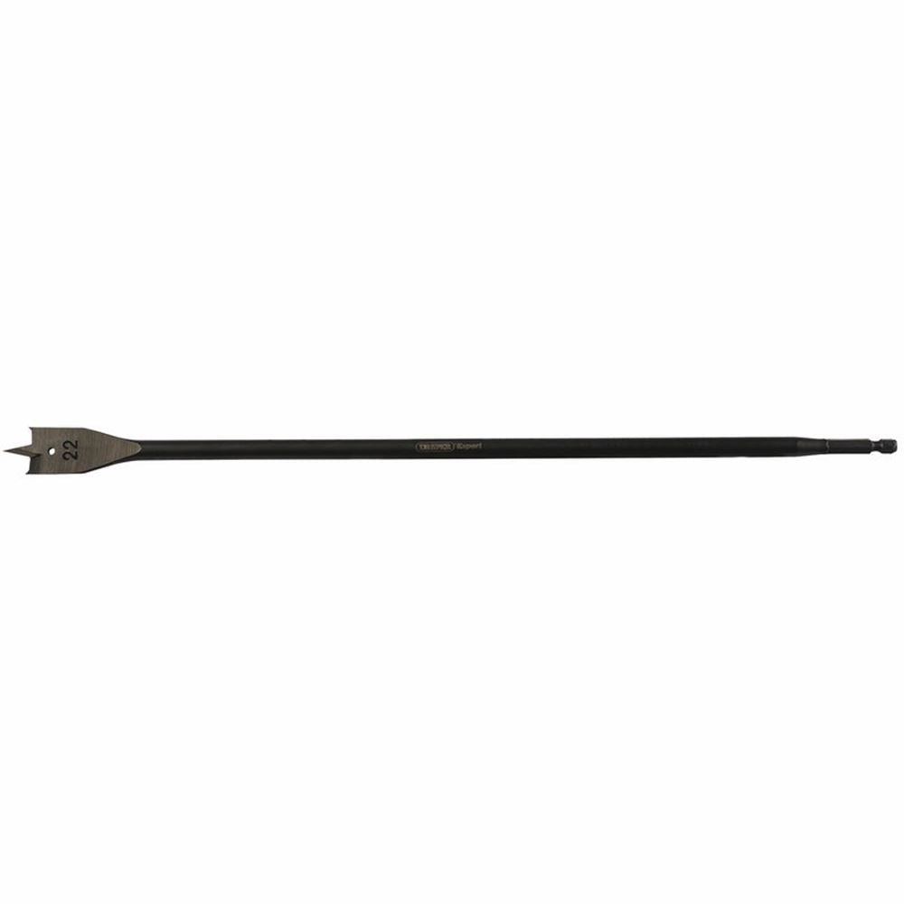 Draper 22MM EXTRA LONG FLAT WOOD BIT 67674 Extra Long 405mm Flat Wood Bits