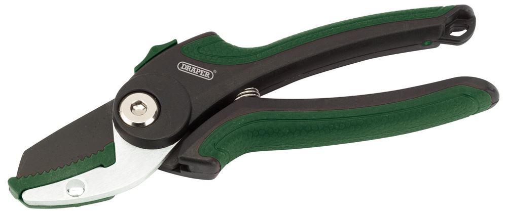 83970 Draper Anvil Pattern Secateurs, 175mm GASD/DD Professional Trade DIY Workshop Garage Use