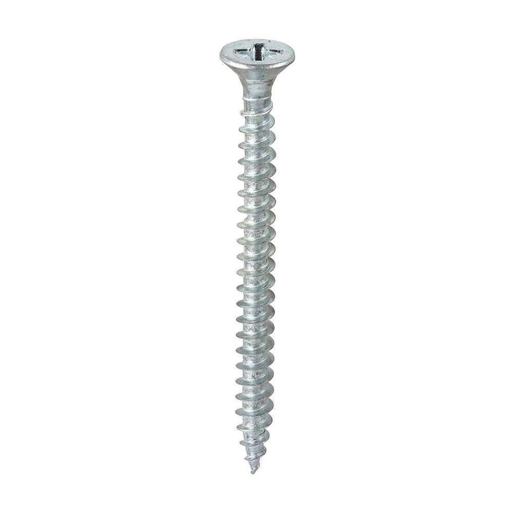 TIMCO Solo Woodscrew PZ3 CSK Zinc 6.0 x 70 Silver Pack 200