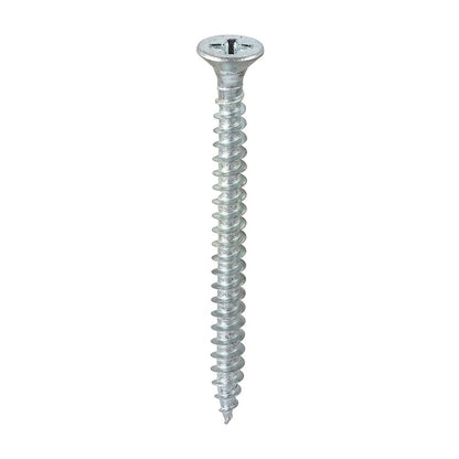 TIMCO Solo Woodscrew PZ3 CSK Zinc 6.0 x 70 Silver Pack 200