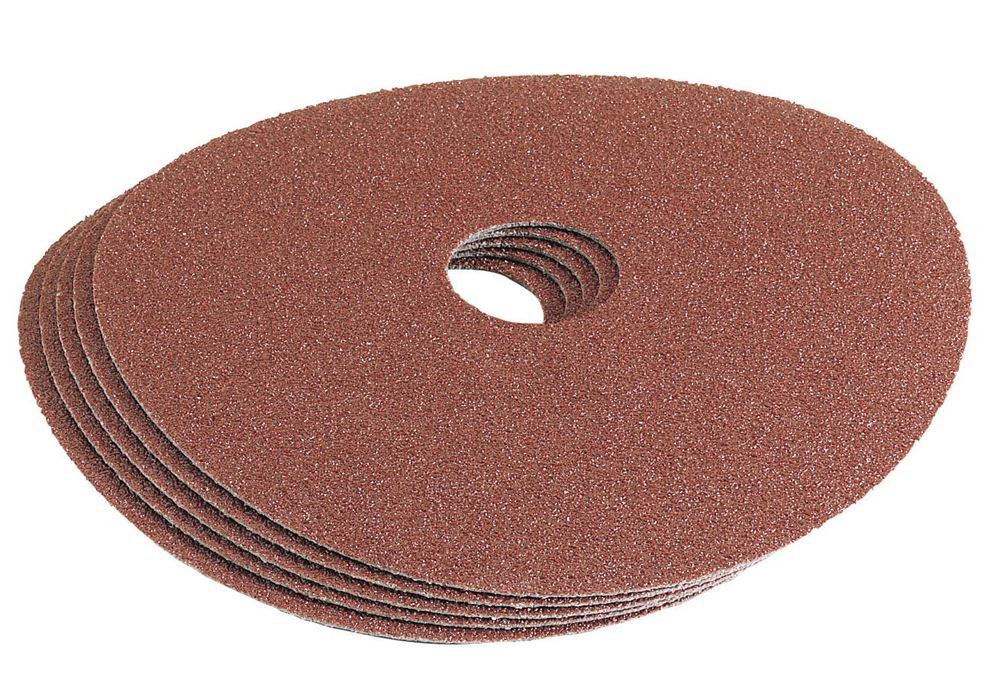 Draper ABRASI.S/DISCS 115MM PCK5 G60 58617 Aluminium Oxide Sanding Discs (115mm)