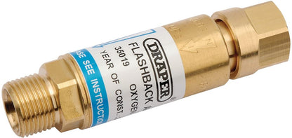 Draper FLASHBACK ARRESTOR OXYGEN 35019 In-Line Flashback Arrestors