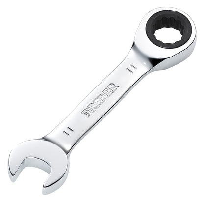 Draper 11MM STUBBY RATCHETING SPANNER 27866 27866 HI-TORQÂ® Metric Stubby Ratchet Combination Spanner