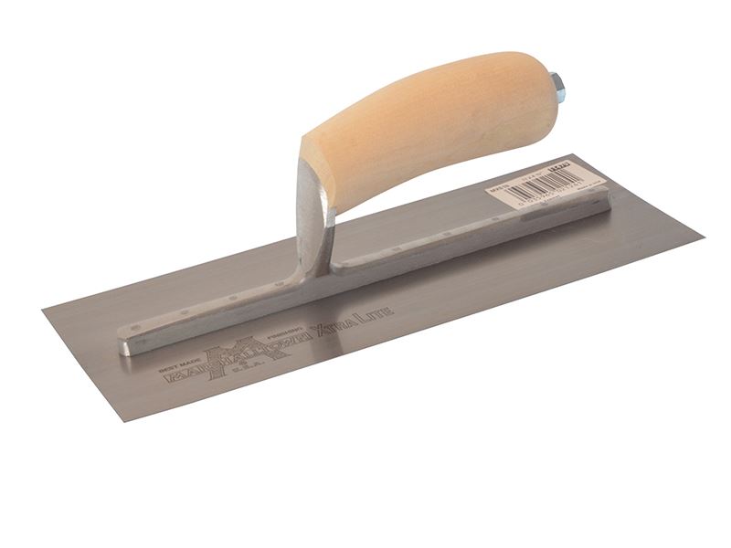 Marshalltown MXS1 MXS1 Plasterer's Finishing Trowel Wooden Handle 11 x 4.1/2in