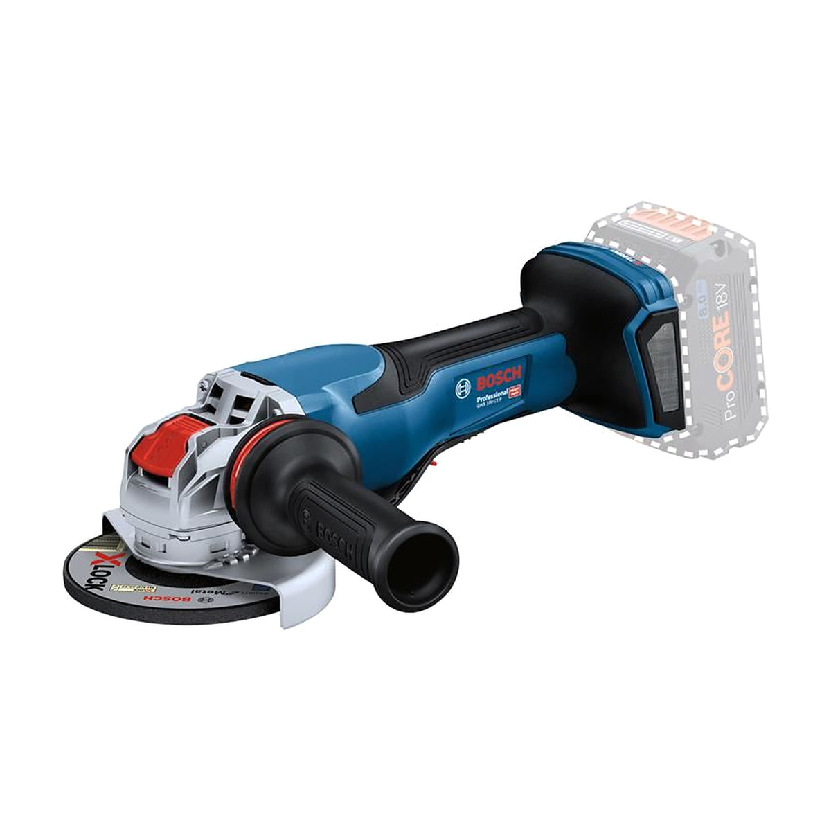 BSH GWX 18V-15 P Professional BITURBO Angle Grinder 125mm 18V Bare Unit