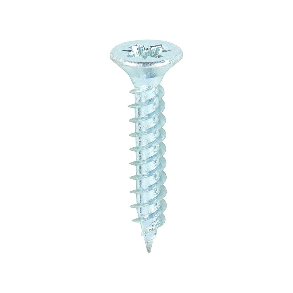 TIMCO Twin Woodscrew PZ2 CSK Zinc 5 x 3/4 Silver Pack 200