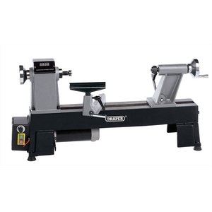 Draper 457MM COMPACT WOODLATHE 18 60989 60989 Compact Digital Variable Speed Wood Lathe, 550W
