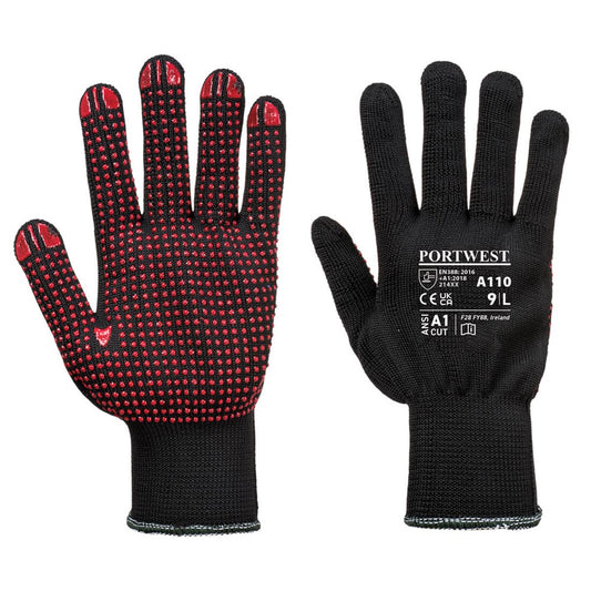 Portwest A110 - Polka Dot Glove - ALL COLOURS ALL SIZES