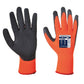 Portwest A140ORBL -  sz L Thermal Grip Glove - Latex - Orange