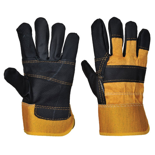Portwest A200YERXL -  sz XL Furniture Hide Glove - Yellow