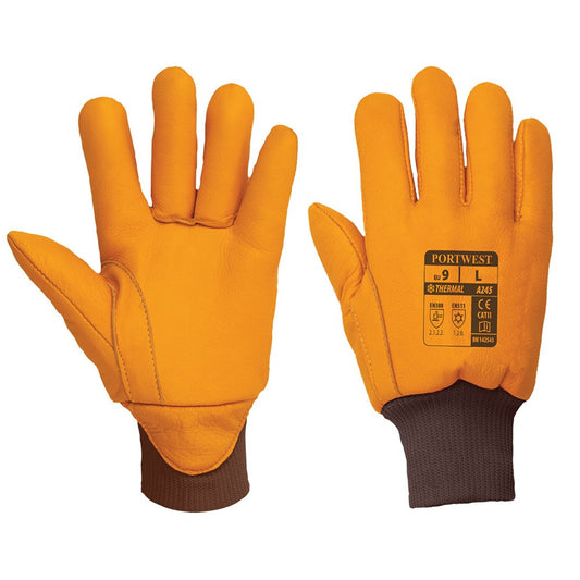 Portwest A245 -  sz L XL Antarctica Insulatex Glove - Tan