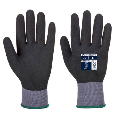 Portwest A354K8RXXL -  sz 2XL DermiFlex Ultra Pro Glove - PU/Nitrile Foam - Black