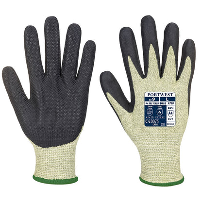 Portwest A780E8RL -  sz L Arc Grip Glove - Green/Black