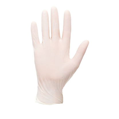 Portwest A910WHRXL -  sz XL Powdered Latex Disposable Glove - White