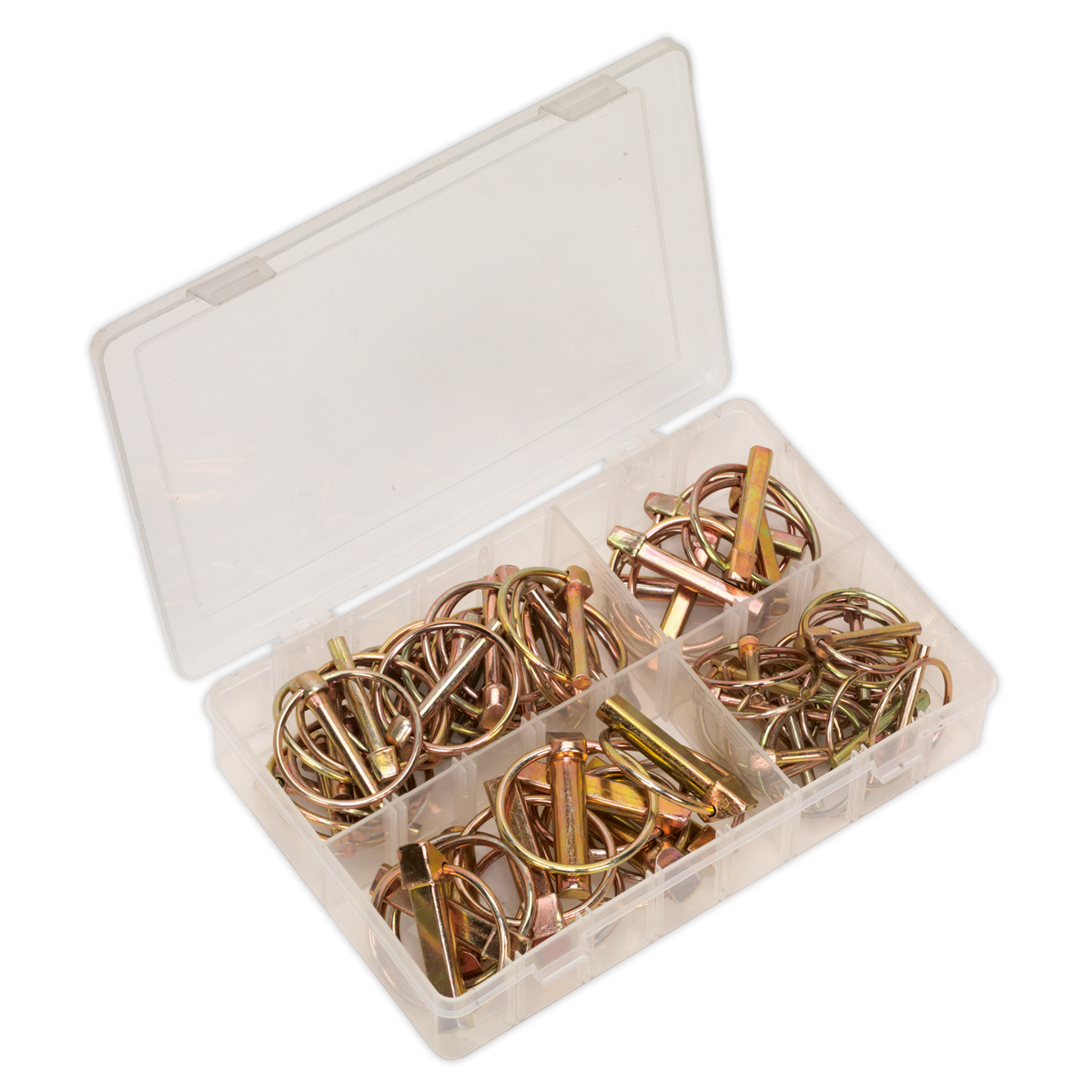 SEALEY - AB022LP Linch Pin Assortment 50pc Metric