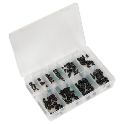 SEALEY - AB045GS Grub Screw Assortment 250pc DIN 916 M4-M10 Metric