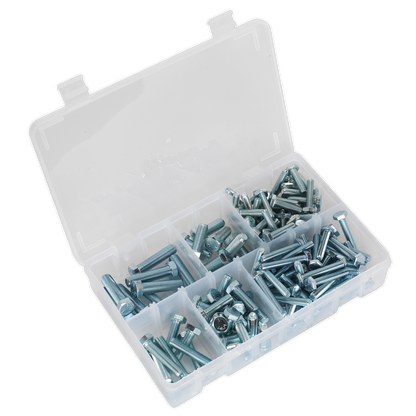 SEALEY - AB047UNF Setscrew Assortment 144pc 1/4"-3/8"UNF