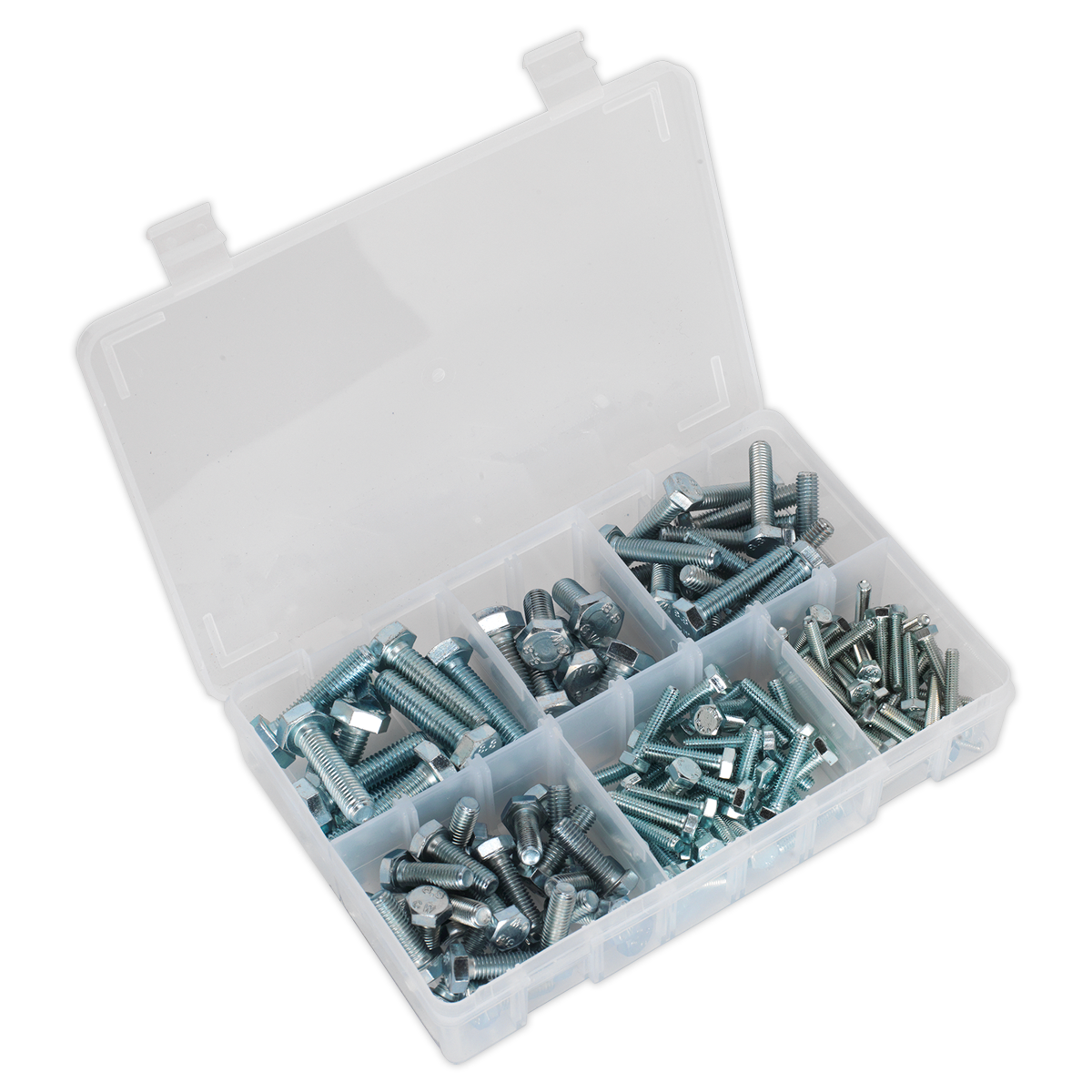 SEALEY - AB048SS Setscrew Assortment 150pc Metric M5-M10 High Tensile