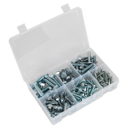 SEALEY - AB048SS Setscrew Assortment 150pc Metric M5-M10 High Tensile