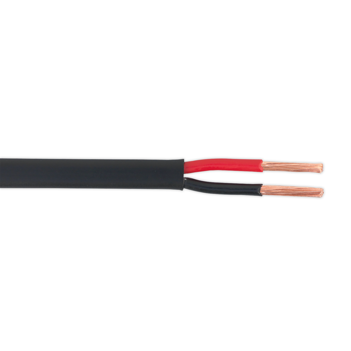 SEALEY - AC2830TWTN Automotive Cable Thin Wall Flat Twin 2 x 2mm_ 28/0.30mm 30m Black