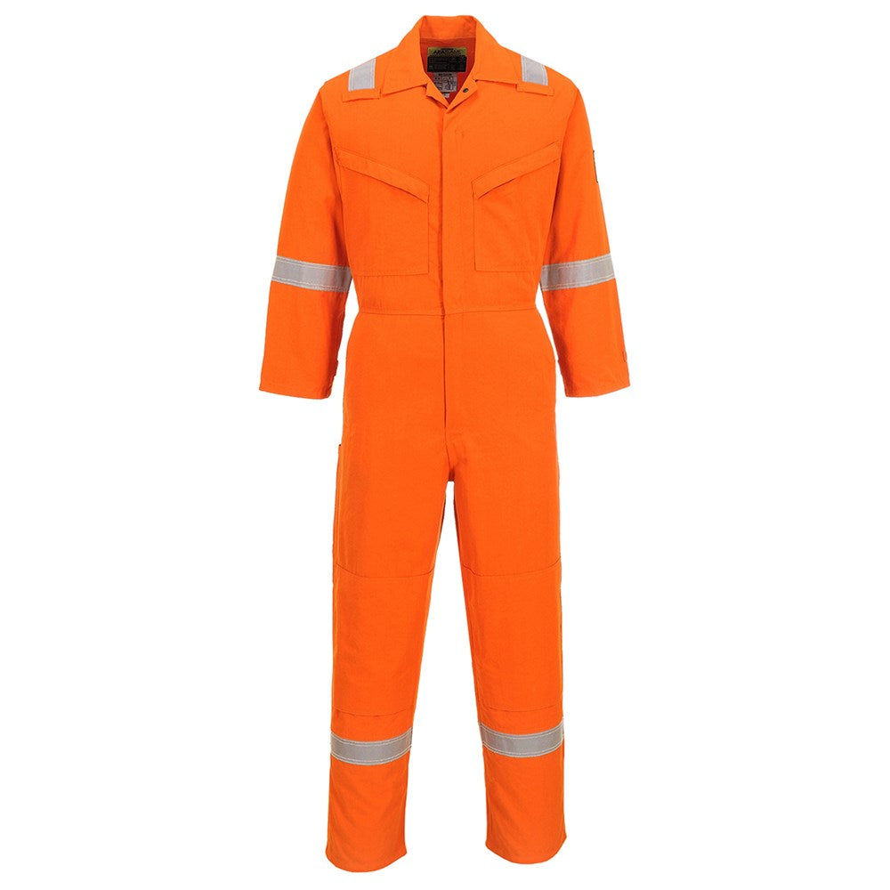 Portwest AF22ORRL -  sz L Araflame Coverall - Orange