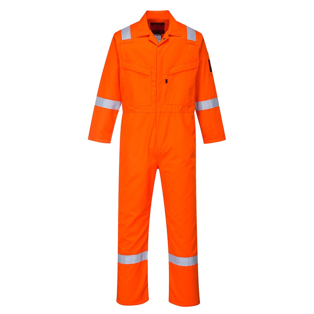 Portwest AF50ORR50 -  sz Tall 50 Araflame Platinum Coverall - Orange
