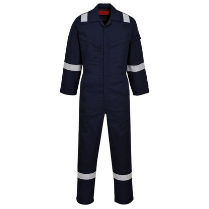 Portwest AF73NAR42 -  sz Regular 42 Araflame Silver Coverall - Navy