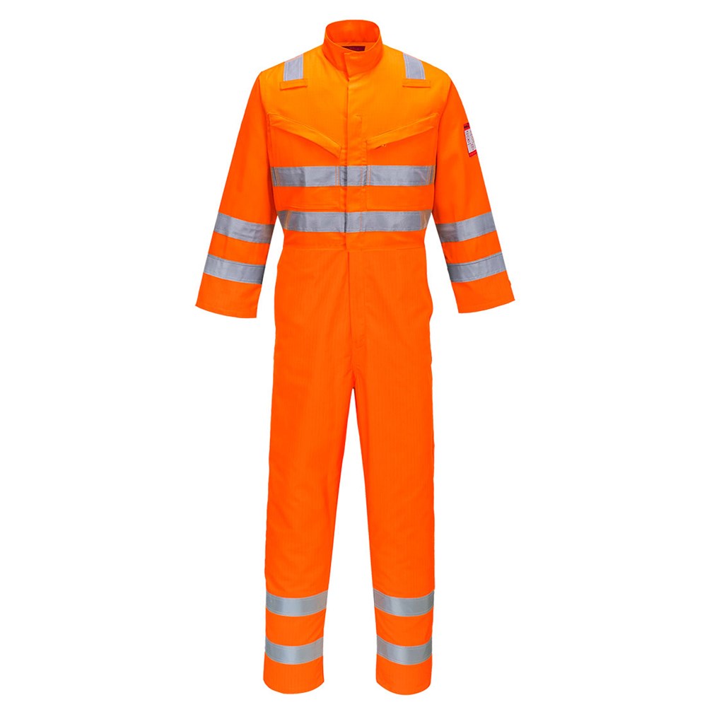 Portwest AF91ORRXXL -  sz 2XL Araflame Hi-Vis Multi Coverall - Orange