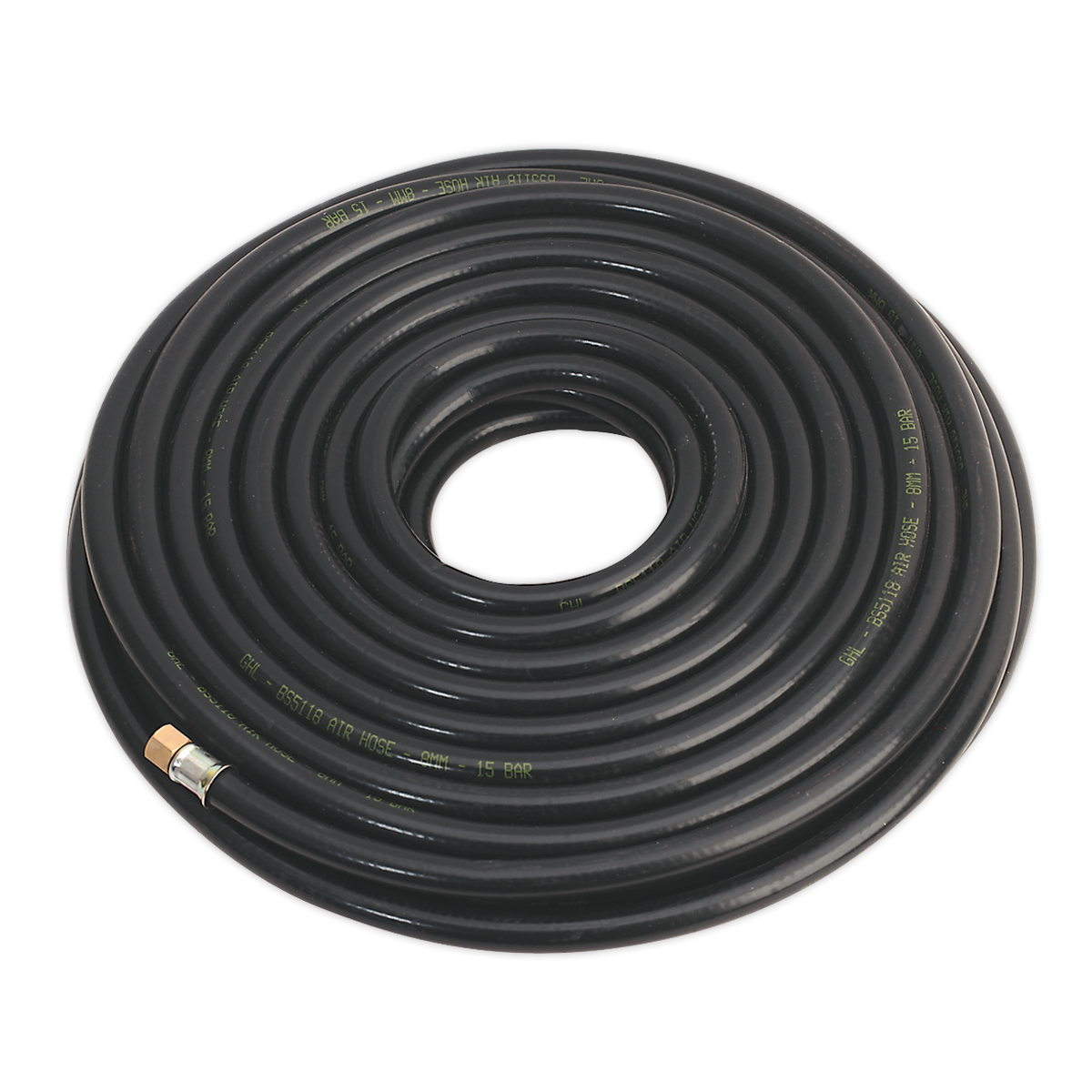 SEALEY - AH20RX Air Hose 20m x �8mm with 1/4"BSP Unions Heavy-Duty