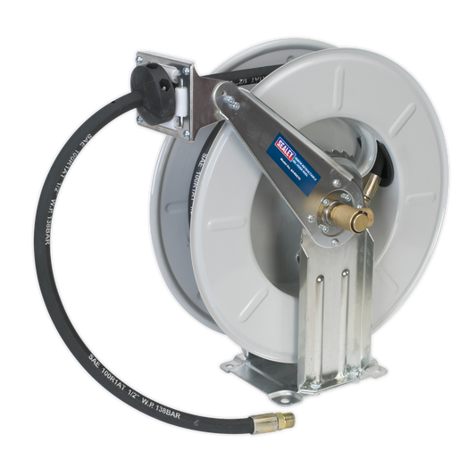 SEALEY - AK4567D Oil Hose Reel Retractable 10m