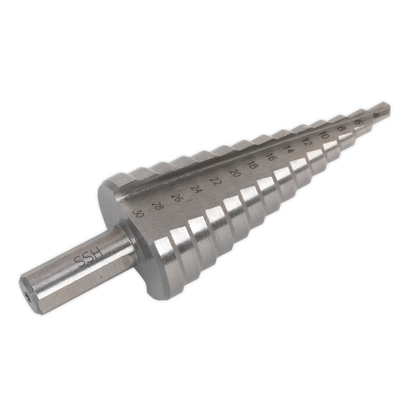 SEALEY - AK4732 HSS M2 Step Drill Bit 4-30mm Double Flute