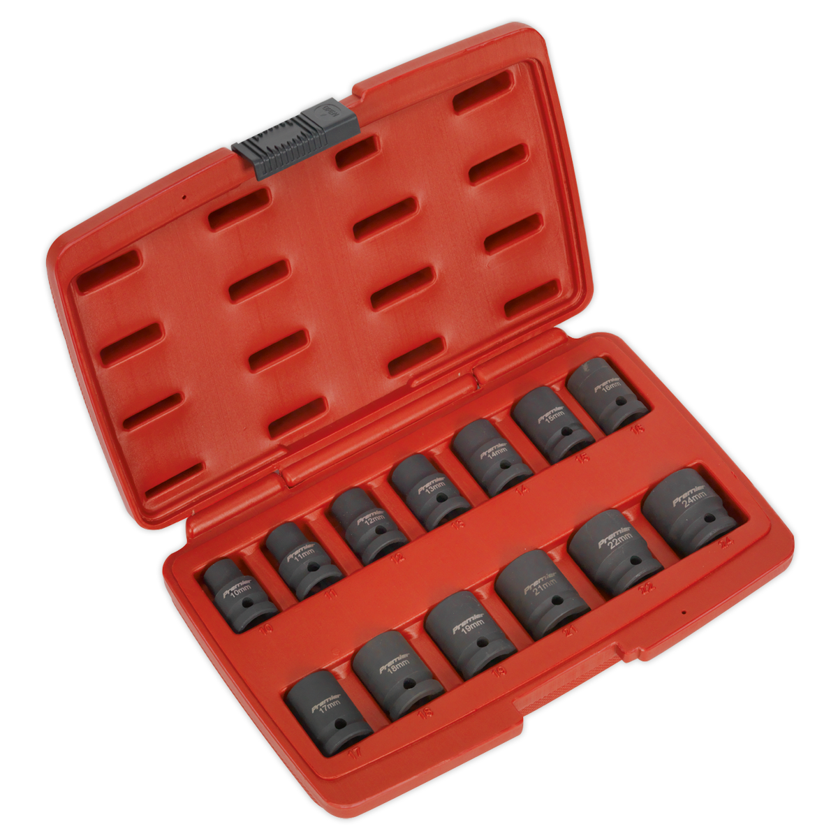 SEALEY - AK5613TD Impact Socket Set 13pc 1/2"Sq Drive Total Drive�