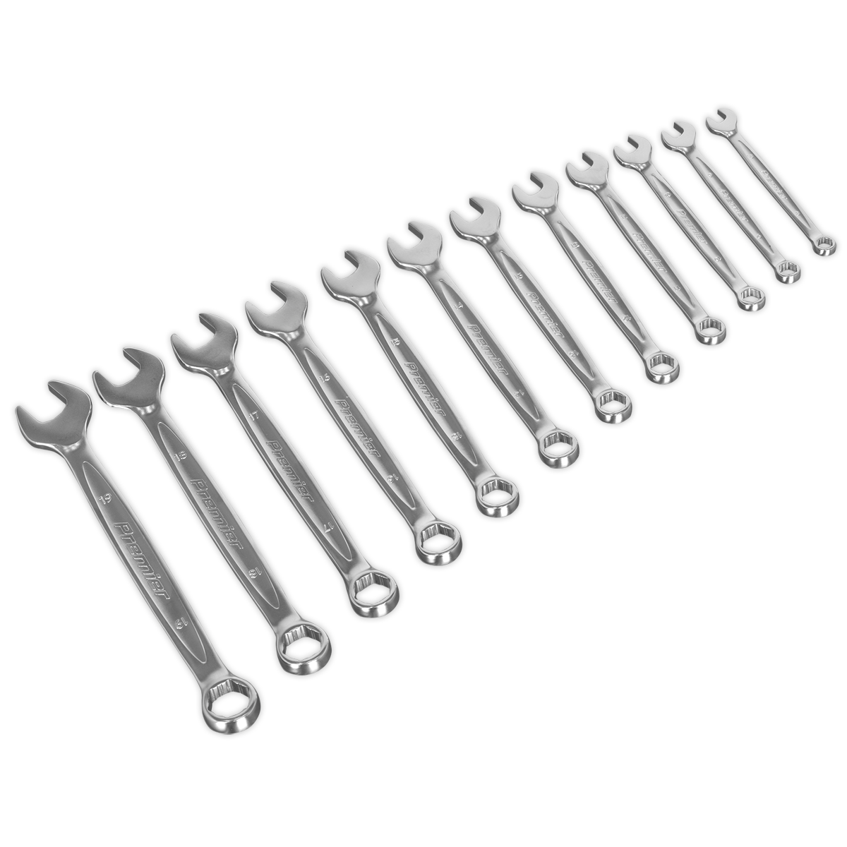 SEALEY - AK63921 Combination Spanner Set 12pc Lock-On� 6pt - Metric