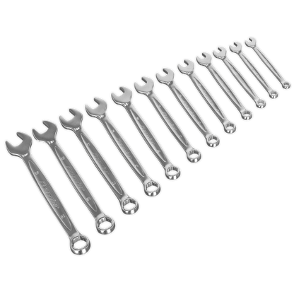 SEALEY - AK63921 Combination Spanner Set 12pc Lock-On� 6pt - Metric